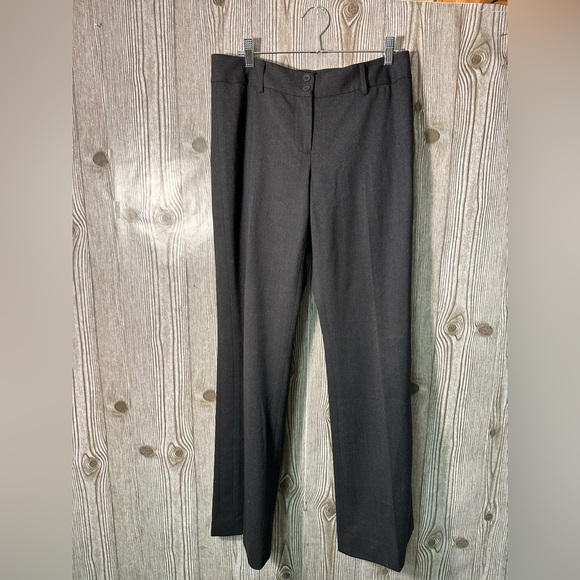 Etcetera Charcoal Gray Trousers Sz 8 - Picture 1 of 4
